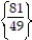 Choose the one alternative that best completes the statement or answers the question.    Solve the equation. -  -   = 1 A)    B)    C)    D)   