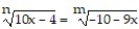 Choose the one alternative that best completes the statement or answers the question. -What is the smallest power to which both sides of the radical equation   need be raised so the radicals are eliminated whenever m and n are relatively prime, i.e. they have no common integer divisor greater than 1? A)  m + n B)    C)    +   D)  mn