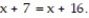 . Write the word or phrase that best completes each statement or answers the question. -A student tries to solve   =   + 4 by squaring both sides and gets   Why is this not correct?