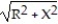 Solve the problem. -In electronics, the impedance Z of an alternating series circuit is given by the formulaZ =   , where R is the resistance and X is the reactance, both in ohms. Find the value of the impedance Z if   and X = 48 ohms. A)  28 ohms B)  52 ohms C)  44 ohms D)  68 ohms