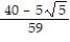 Rationalize the denominator. -  A)    B)    C)    D)  -    