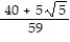 Rationalize the denominator. -  A)    B)    C)    D)  -    
