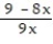 Choose the one alternative that best completes the statement or answers the question.    Find the numerical value of the rational expression for the given value of x. -  , x = 2 A)  -   B)    C)  -   D)   