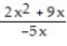 Choose the one alternative that best completes the statement or answers the question.    Find the numerical value of the rational expression for the given value of x. -  , x = 3 A)  3 B)  - 3 C)    D)  -  
