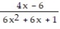 Choose the one alternative that best completes the statement or answers the question.    Find the numerical value of the rational expression for the given value of x. -  , x = -4 A)    B)  -   C)  -   D)  -  