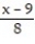 Find all values that make the expression undefined. -  A)  -9 B)  0 C)  Never undefined D)  9
