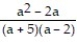 Write the rational expression in lowest terms. -  A)    B)    C)    D)   