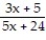 Write the rational expression in lowest terms. -  A)    B)    C)    D)   