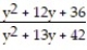 Write the rational expression in lowest terms. -  A)    B)  -   C)    D)   