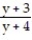 Write the rational expression in lowest terms. -  A)    B)    C)    D)  -  