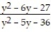 Write the rational expression in lowest terms. -  A)    B)    C)    D)  -  