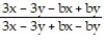 Write the rational expression in lowest terms. -  A)  1 B)    C)    D)  -1