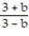 Write the rational expression in lowest terms. -  A)  1 B)    C)    D)  -1