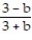 Write the rational expression in lowest terms. -  A)  1 B)    C)    D)  -1