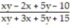 Write the rational expression in lowest terms. -  A)    B)    C)    D)   