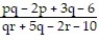 Write the rational expression in lowest terms. -  A)    B)    C)    D)   