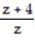 Write the rational expression in lowest terms. -  A)    B)    C)    D)   