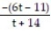 Find the expression that is equivalent to the given rational expression. --   A)    B)    C)    D)   