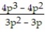 Divide. Write the answer in lowest terms. -  ÷   A)    B)    C)    D)   
