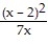 Divide. Write the answer in lowest terms. -  ÷   A)    B)    C)    D)   