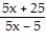 Multiply or divide as indicated. Write the answer in lowest terms. -  .   A)    B)    C)    D)  30x