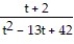 Multiply or divide as indicated. Write the answer in lowest terms. -  .  A)    B)  -   C)    D)   