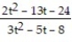 Multiply or divide as indicated. Write the answer in lowest terms. -  .   A)    B)    C)    D)   