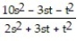 Multiply or divide as indicated. Write the answer in lowest terms. -  ÷   A)  1 B)    C)    D)   