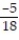 Find the LCD for the fractions in the list. -  ,   ,   A)  180 B)  36 C)  90 D)  60