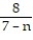Find the LCD for the fractions in the list. -  ,   ,   A)  n<sup>2</sup> + 49 B)  n + 7 C)  n( 7 + n) ( 7 - n)  D)  49n<sup>2 </sup>