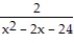 Find the LCD for the fractions in the list. -  ,   A)  (x - 4) (x - 6)  B)  (x - 6) (x + 4)  C)  (x - 4) (x - 6) (x + 4)  D)  (x + 4) (x + 6) (x + 4) 