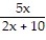 Rewrite the rational expression with the indicated denominator. -  =   A)    B)    C)    D)   