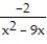 Rewrite the rational expression with the indicated denominator. -  =   A)    B)    C)    D)   