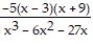 Rewrite the rational expression with the indicated denominator. -  =   A)    B)    C)    D)   