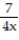 Add or subtract. Write the answer in lowest terms. --   -   A)    B)    C)    D)   