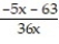 Add or subtract. Write the answer in lowest terms. --   -   A)    B)    C)    D)   