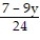 Add or subtract. Write the answer in lowest terms. -  -   A)    B)    C)    D)   