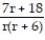 Add or subtract. Write the answer in lowest terms. -  +   A)    B)    C)    D)   