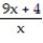 Add or subtract. Write the answer in lowest terms. -  +   A)    B)    C)    D)   