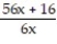 Add or subtract. Write the answer in lowest terms. -  +   A)    B)    C)    D)   