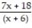 Add or subtract. Write the answer in lowest terms. -  +   A)    B)    C)    D)   