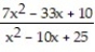 Add or subtract. Write the answer in lowest terms. -  +   A)    B)    C)    D)   