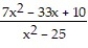 Add or subtract. Write the answer in lowest terms. -  +   A)    B)    C)    D)   