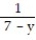 Add or subtract. Write the answer in lowest terms. -  -   A)    B)    C)    D)   