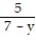 Add or subtract. Write the answer in lowest terms. -  -   A)    B)    C)    D)   