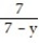 Add or subtract. Write the answer in lowest terms. -  -   A)    B)    C)    D)   