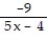 Add or subtract. Write the answer in lowest terms. -  -   A)    B)    C)    D)   