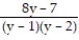 Add or subtract. Write the answer in lowest terms. -  +   A)    B)    C)    D)   