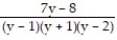 Add or subtract. Write the answer in lowest terms. -  +   A)    B)    C)    D)   