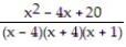 Add or subtract. Write the answer in lowest terms. -  -   A)    B)    C)    D)   